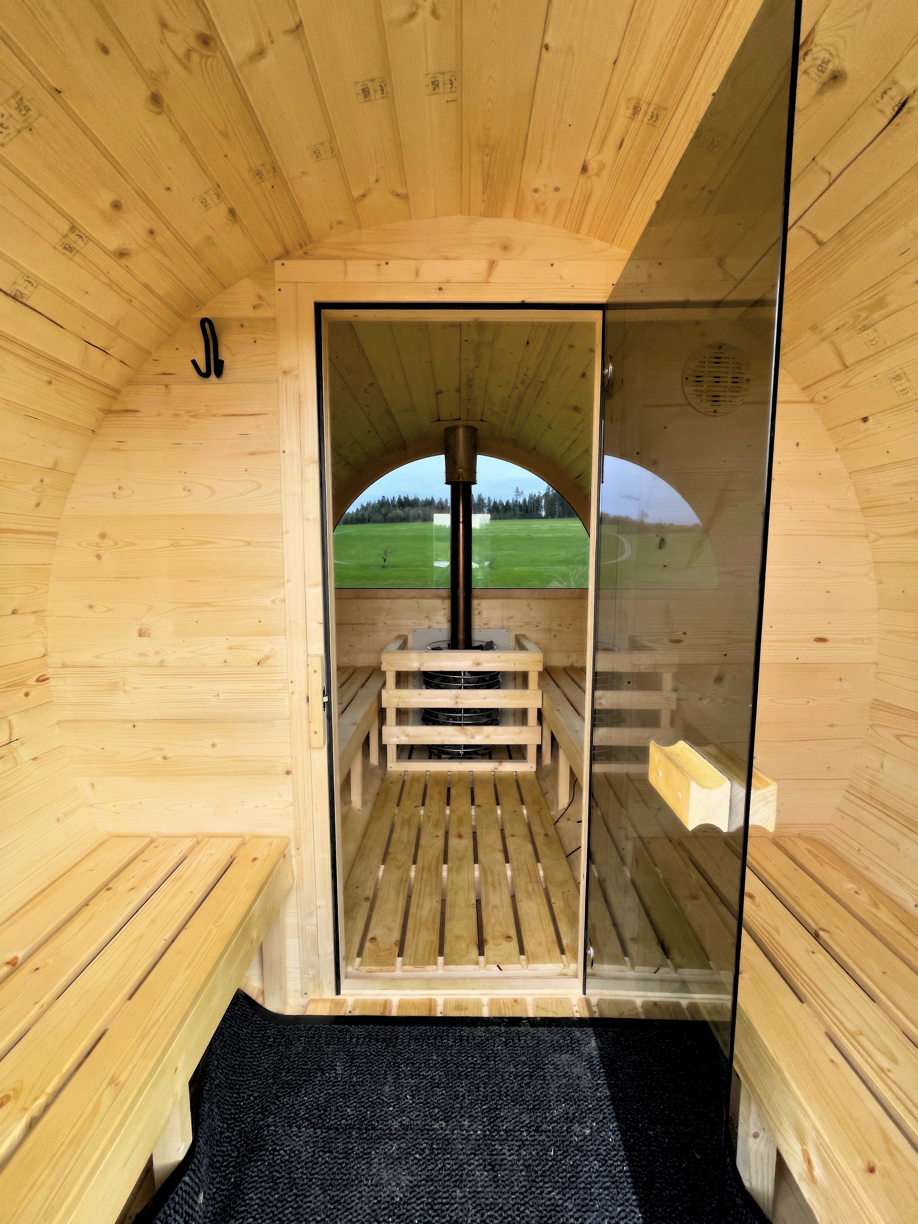 Innenansicht Sauna